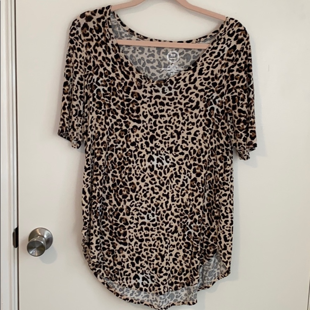 Maurices leopard 24/7 top
